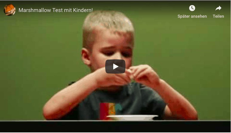 Marshmallow-Experiment