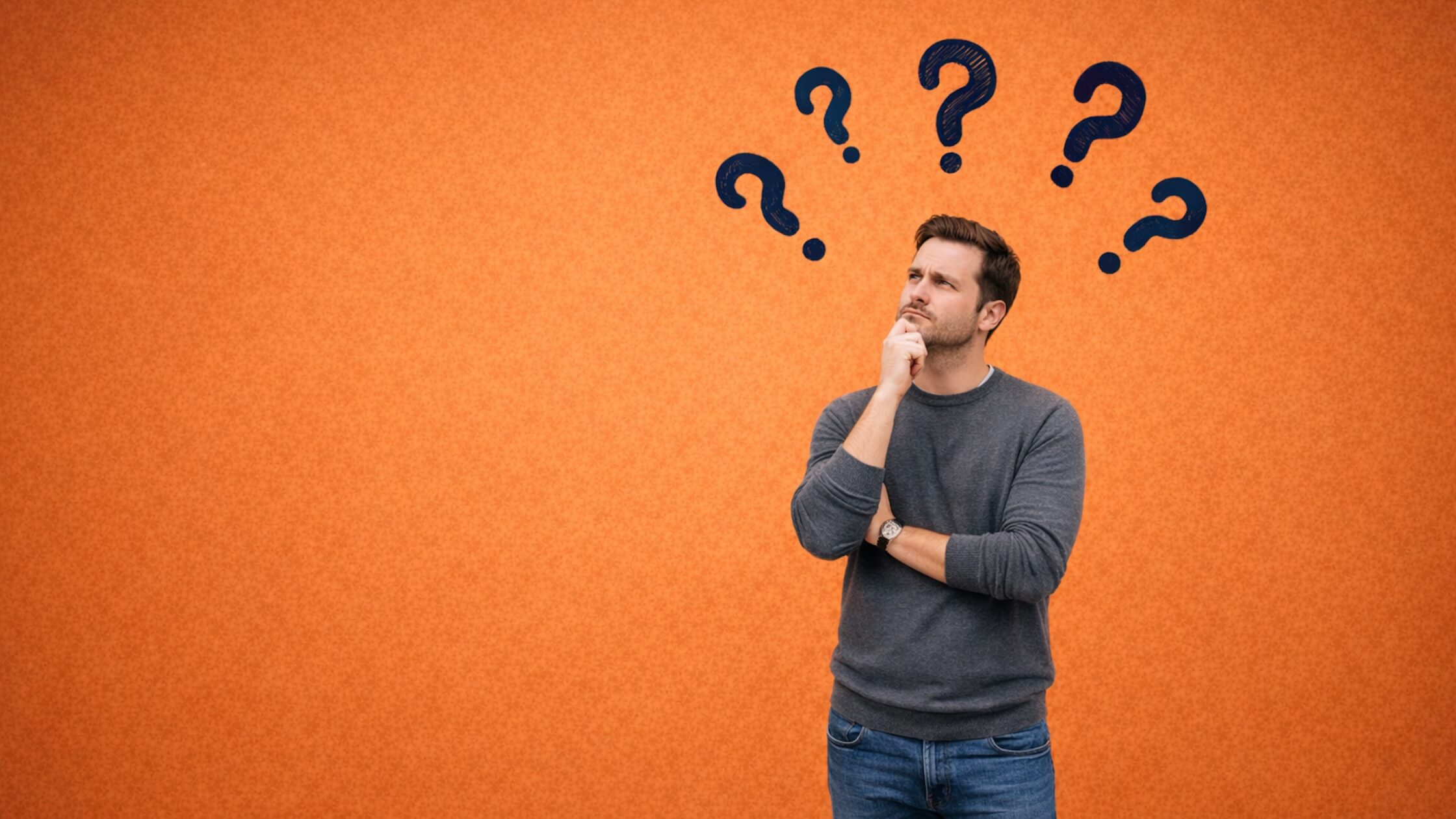 Neue Führungskraft mit Fragezeichen