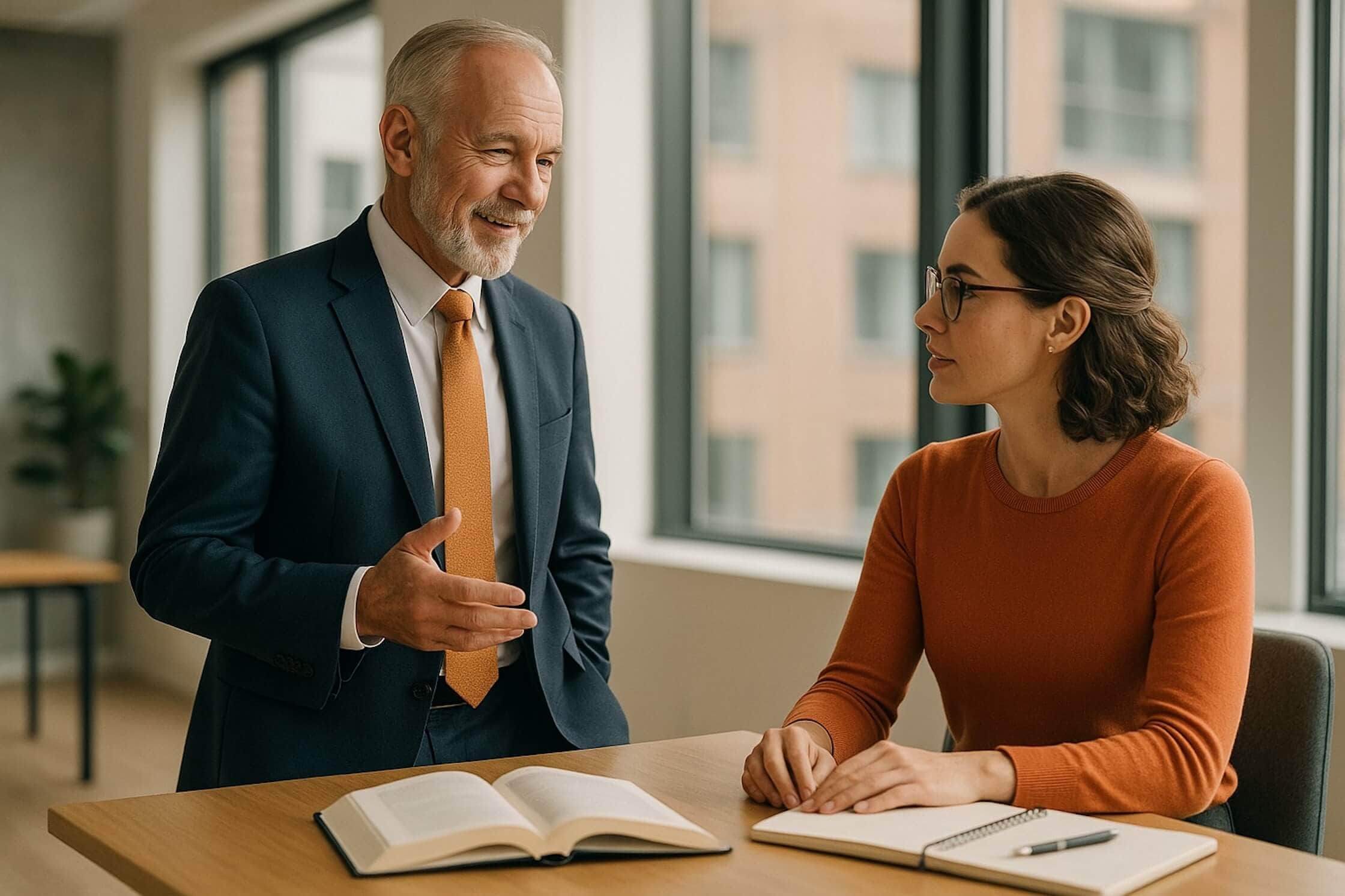 Stephen Covey - erfahrene Führungskraft